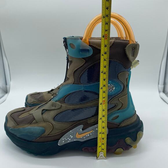 Nike Men's size 5 React Boot Undercover Brown Jun Takahashi Japanese Streetwear - Picture 11 of 12